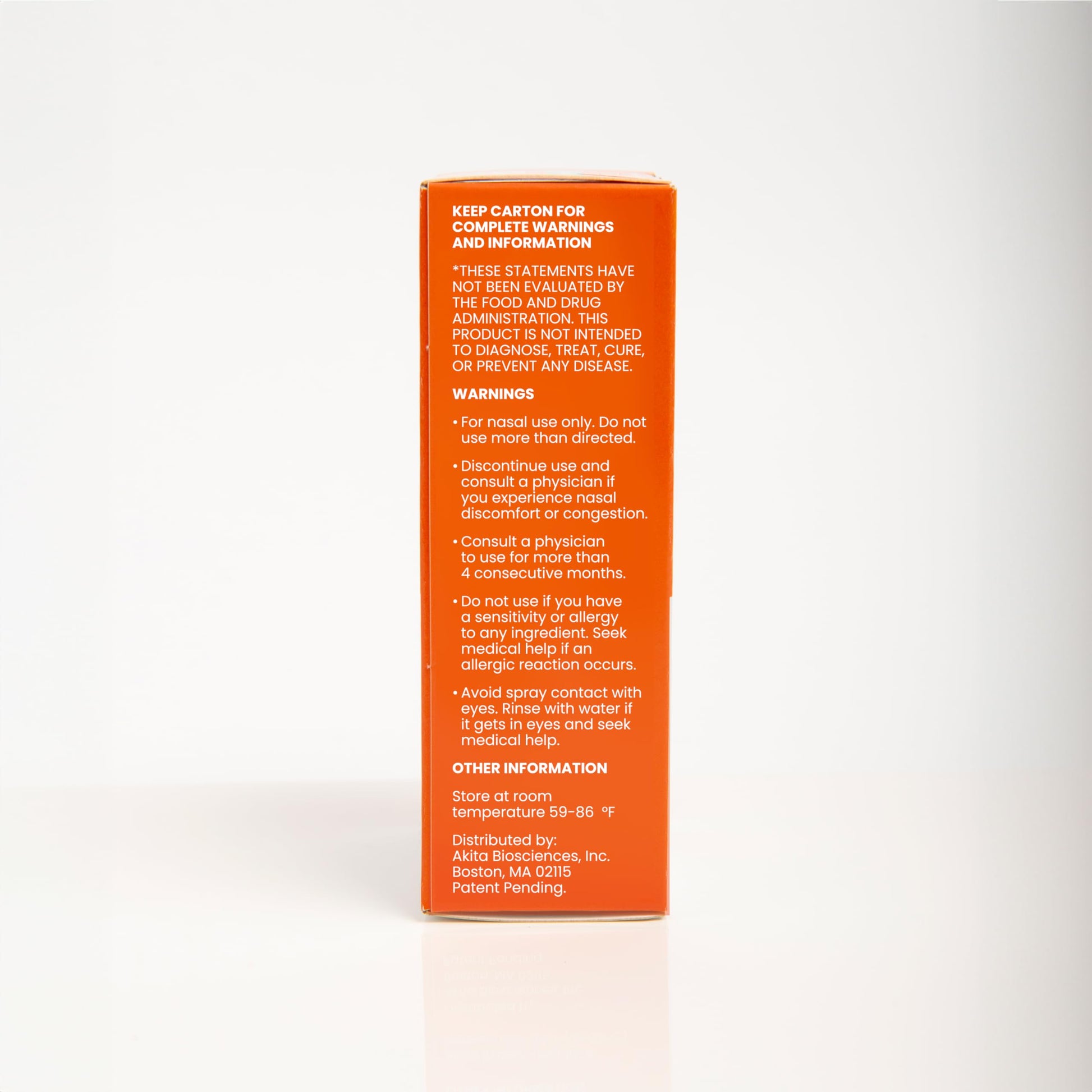 Profi™ Everyday Nasal Spray - Helps Defend Against Airborne Germs and Allergies, Lasts Up to 8 Hours, Advanced Nasal Spray for Air Travel, Work, Conferences & Indoor Gatherings - 90 Sprays, 0.29 FL OZ Nirvana Guru