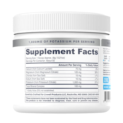Hi-Lyte Keto K1000 Electrolyte Powder | Raspberry Lemon | Hydration Supplement Drink Mix | Boost Energy & Beat Leg Cramps | No Sugar, No Maltodextrin | 50 Servings