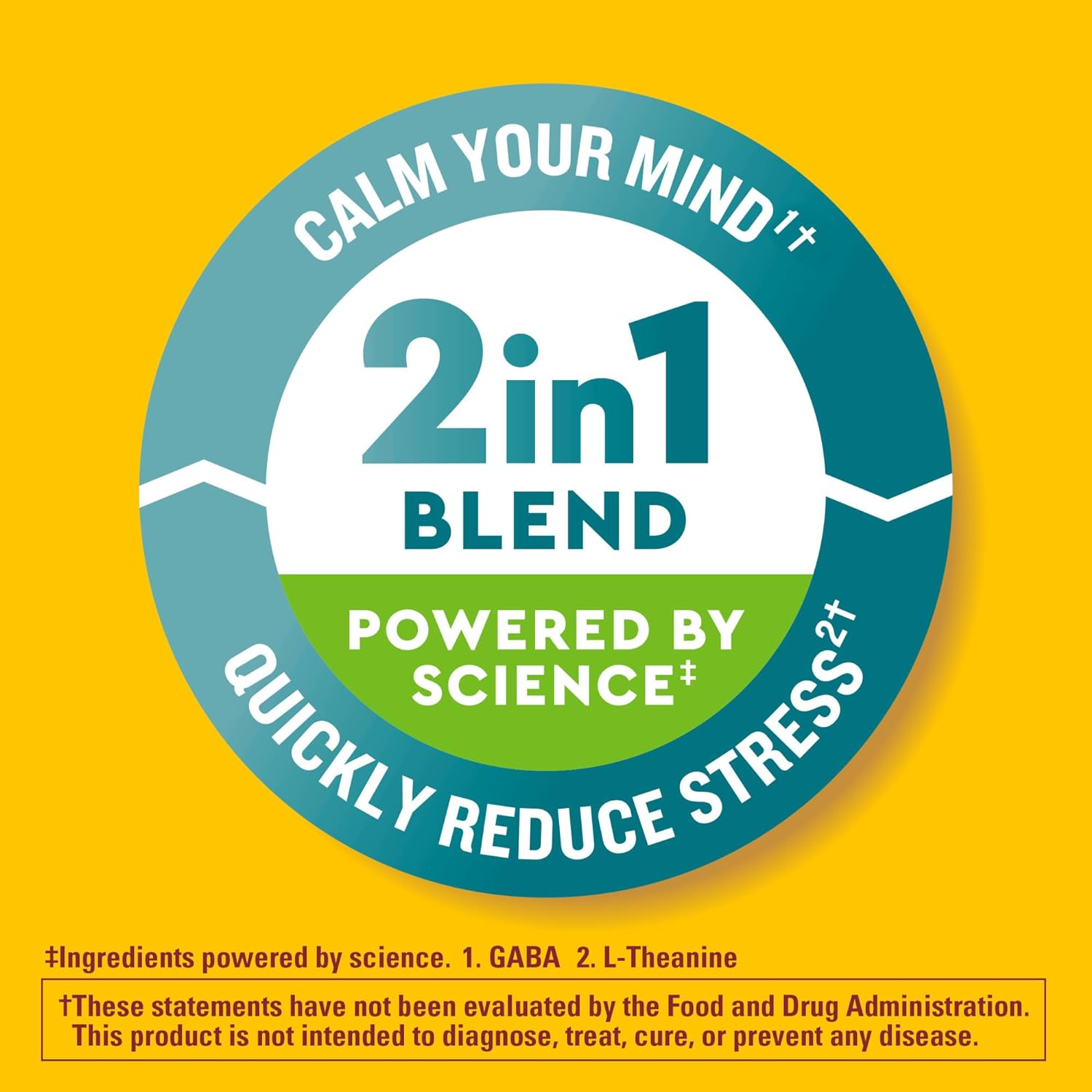 Nature Made Wellblends Stress Relief Gummies, L theanine 200mg to Help Reduce Stress, with GABA 100mg, Same Day Stress Support, 40 Strawberry Flavor Gummies - Nirvana Guru