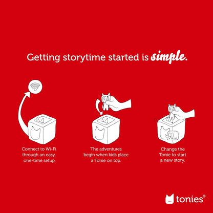 Tonies Chicka Chicka Boom Boom and Other Stories Audio Toy Figurine [English/Spanish] Nirvana Guru