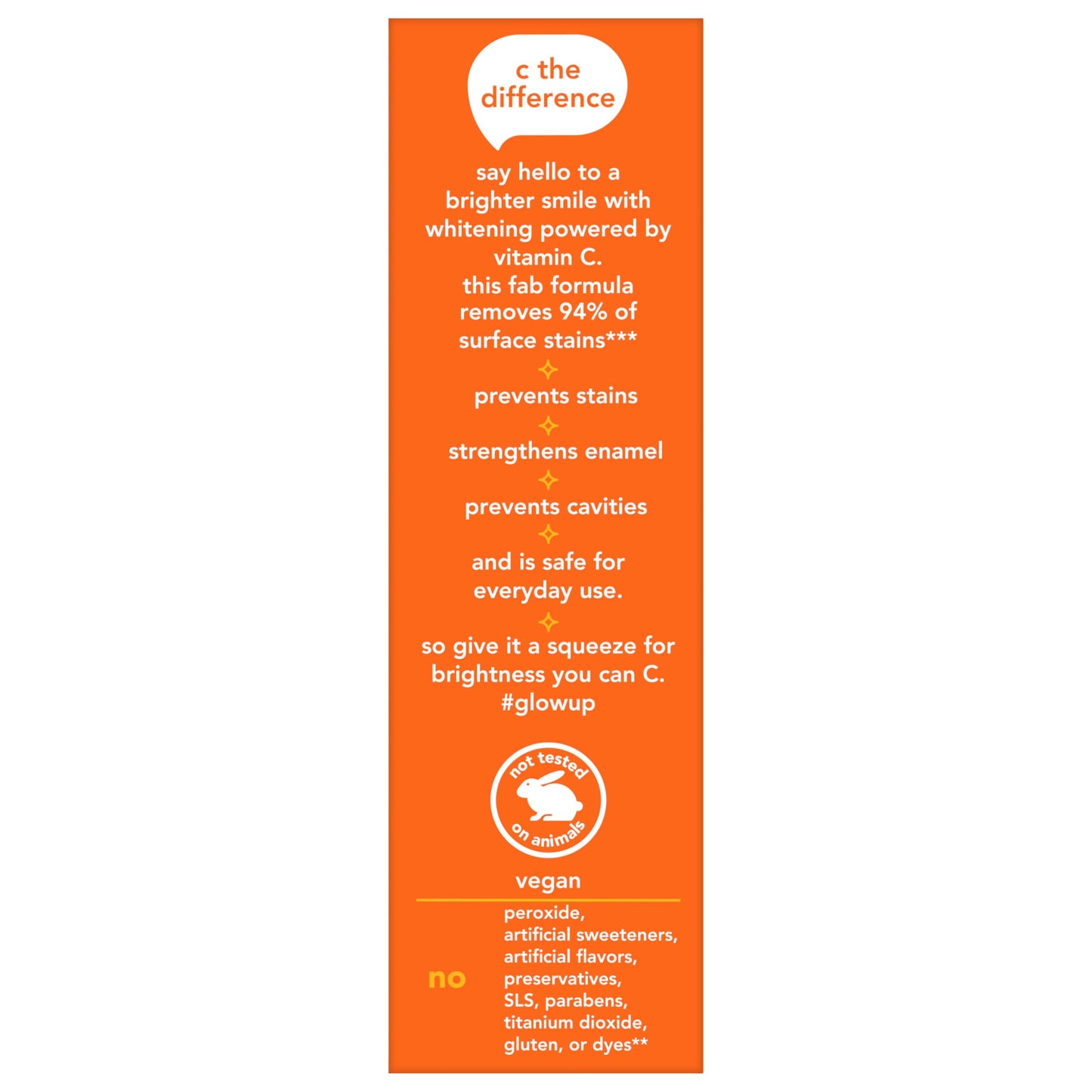 hello Vitamin C Whitening Toothpaste with Fluoride, Whitening SLS Free Toothpaste, Up to 2 Shades Whiter Teeth, No Peroxide, Safe for Everyday Use, Natural Peppermint, 4.0 Oz Nirvana Guru