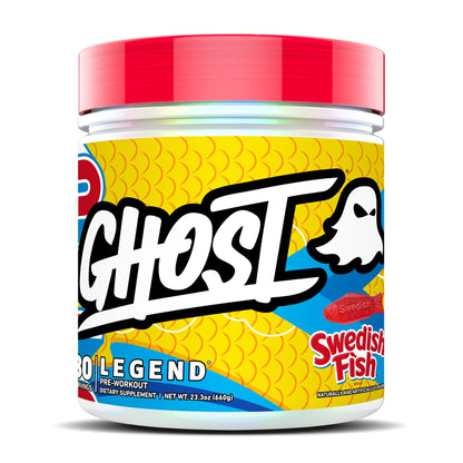 GHOST Legend Pre-Workout Powder, Blue Raspberry - 30 Servings – Pre-Workout for Men & Women with Choline, L-Citrulline, & Beta Alanine for Energy & Focus Nirvana Guru