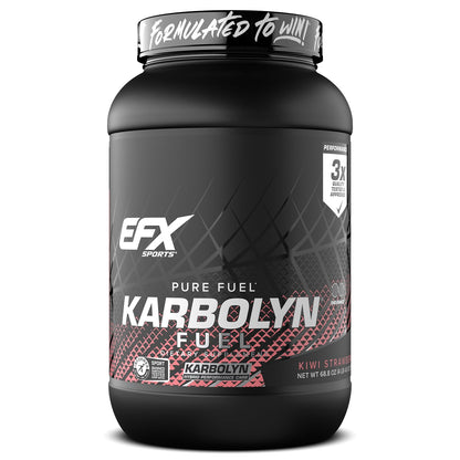EFX Sports Karbolyn Fuel | Fast-Absorbing Carbohydrate Powder | Carb Load, Sustained Energy, Quick Recovery | Stimulant Free | 39 Servings (Neutral) Nirvana Guru