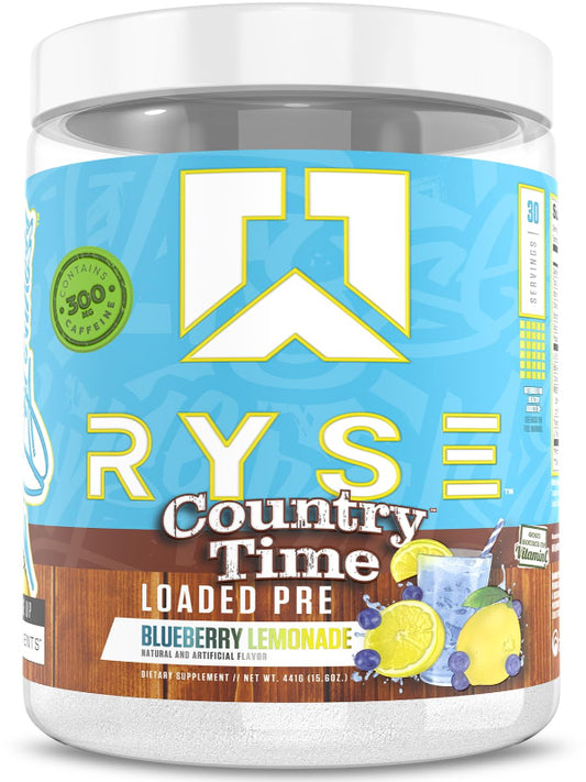 RYSE Loaded Pre Workout Powder - Ring Pop Cherry - Daily Pre-Workout for Men & Women with 325mg Caffeine, Beta Alanine, and Citrulline for Pump, Focus, and Energy - 30 Servings Nirvana Guru