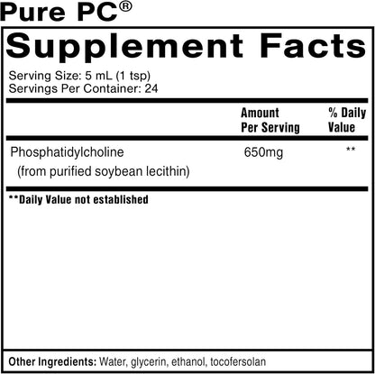 Quicksilver Scientific Micellized Pure PC - Phosphatidylcholine Liquid Supplement to Support Cellular & Liver Health - Superior Liposomal Absorption - Non-GMO Supportive Brain Supplement (4oz /120ml) Nirvana Guru