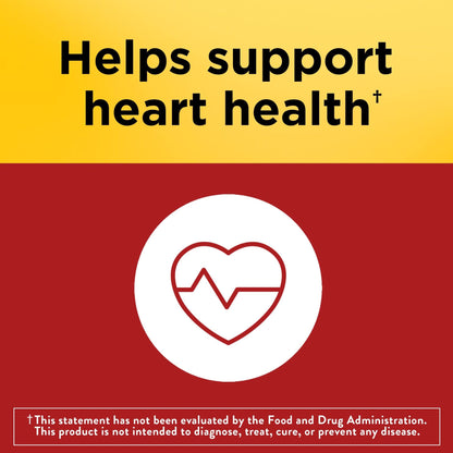 Nature Made CoQ10 100mg, Dietary Supplement for Heart Health Support, 120 Softgels, 120 Day Supply - Nirvana Guru