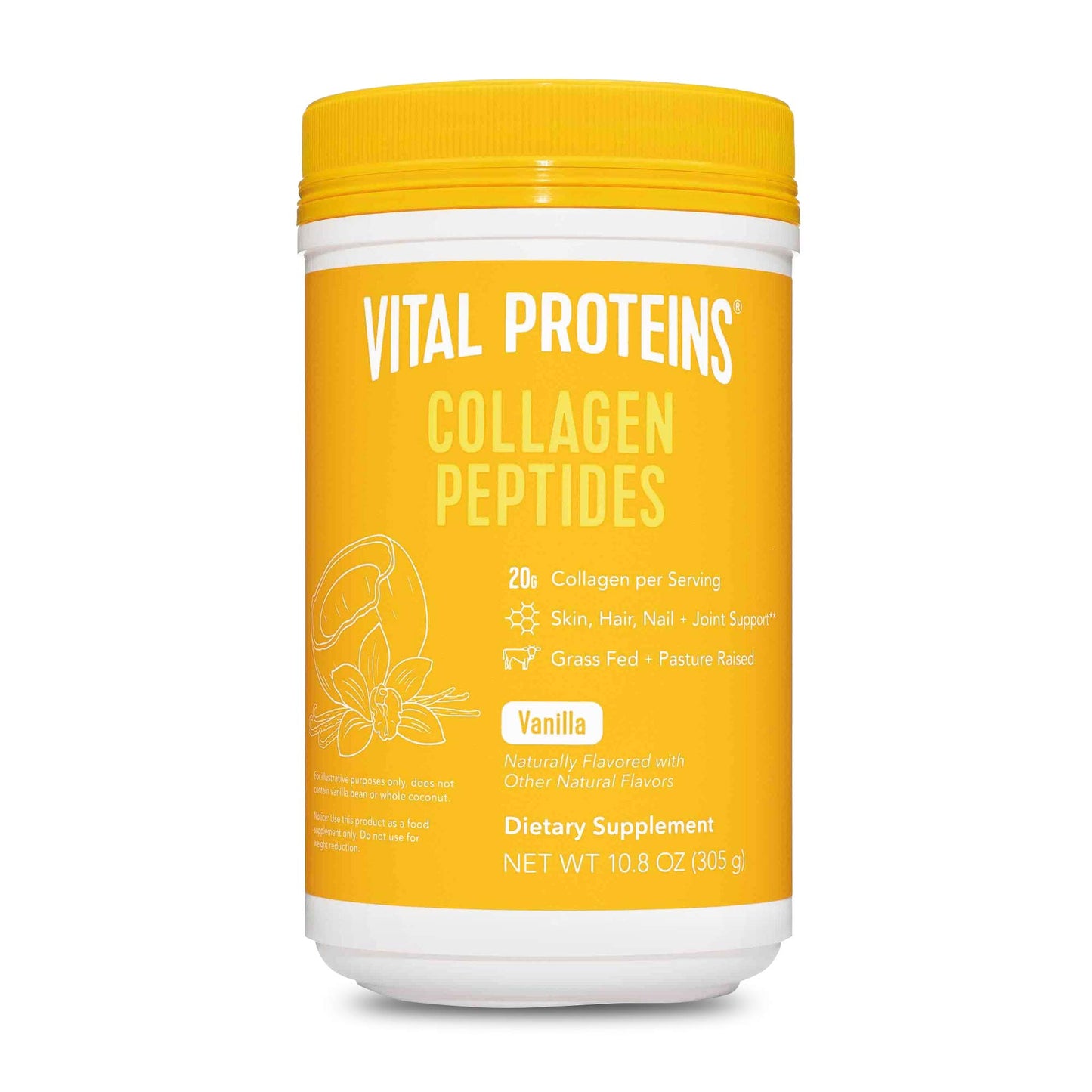 Vital Proteins, Unflavored Collagen Peptides, 20 Ounce - Nirvana Guru