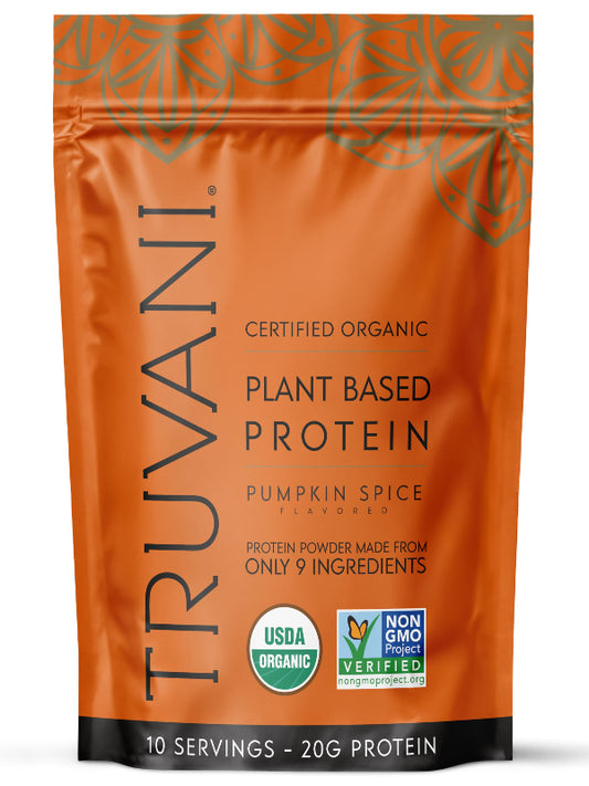 Truvani Vegan Protein Powder | Vanilla | 20g Organic Plant Based Protein | 18 Servings | Keto | Gluten & Dairy Free | Low Carb | No Added Sugar
