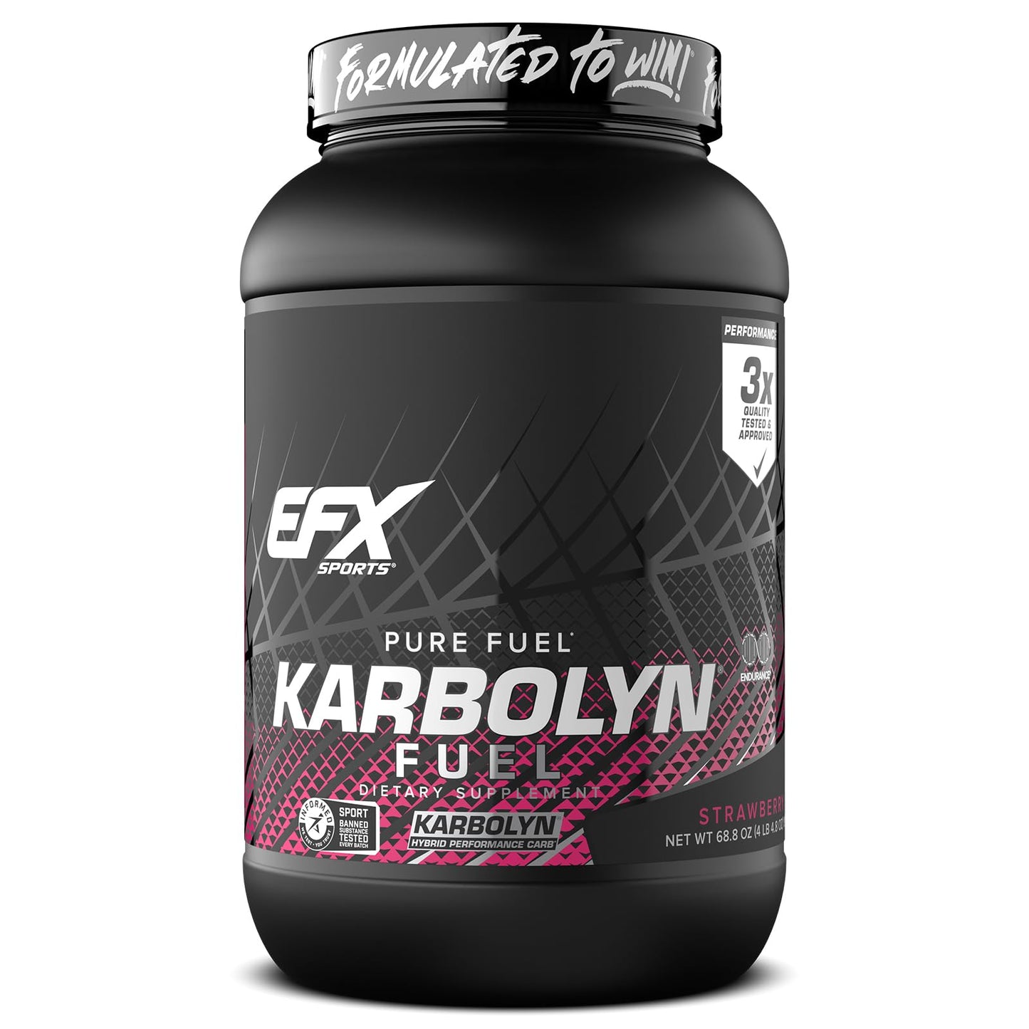 EFX Sports Karbolyn Fuel | Fast-Absorbing Carbohydrate Powder | Carb Load, Sustained Energy, Quick Recovery | Stimulant Free | 39 Servings (Neutral) Nirvana Guru