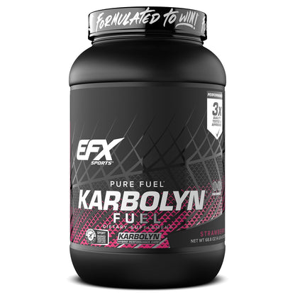 EFX Sports Karbolyn Fuel | Fast-Absorbing Carbohydrate Powder | Carb Load, Sustained Energy, Quick Recovery | Stimulant Free | 39 Servings (Neutral) Nirvana Guru