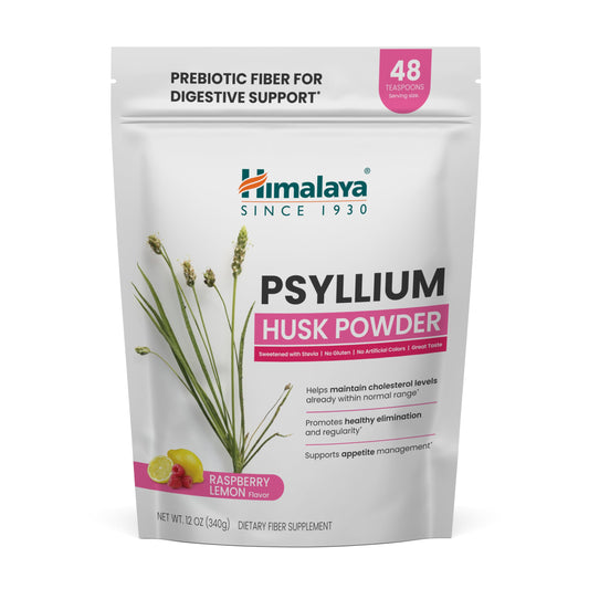 Himalaya Organic Psyllium Whole Husk, Natural Daily Fiber Supplement, Regularity, Appetite Management, USDA Certified Organic, Non-GMO, 56-Tablespoon Supply, Unflavored, 12 Oz - Nirvana Guru