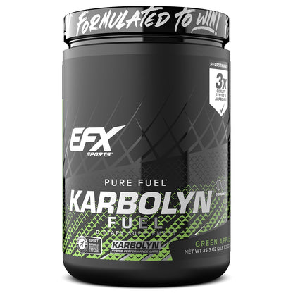 EFX Sports Karbolyn Fuel | Fast-Absorbing Carbohydrate Powder | Carb Load, Sustained Energy, Quick Recovery | Stimulant Free | 39 Servings (Neutral) Nirvana Guru
