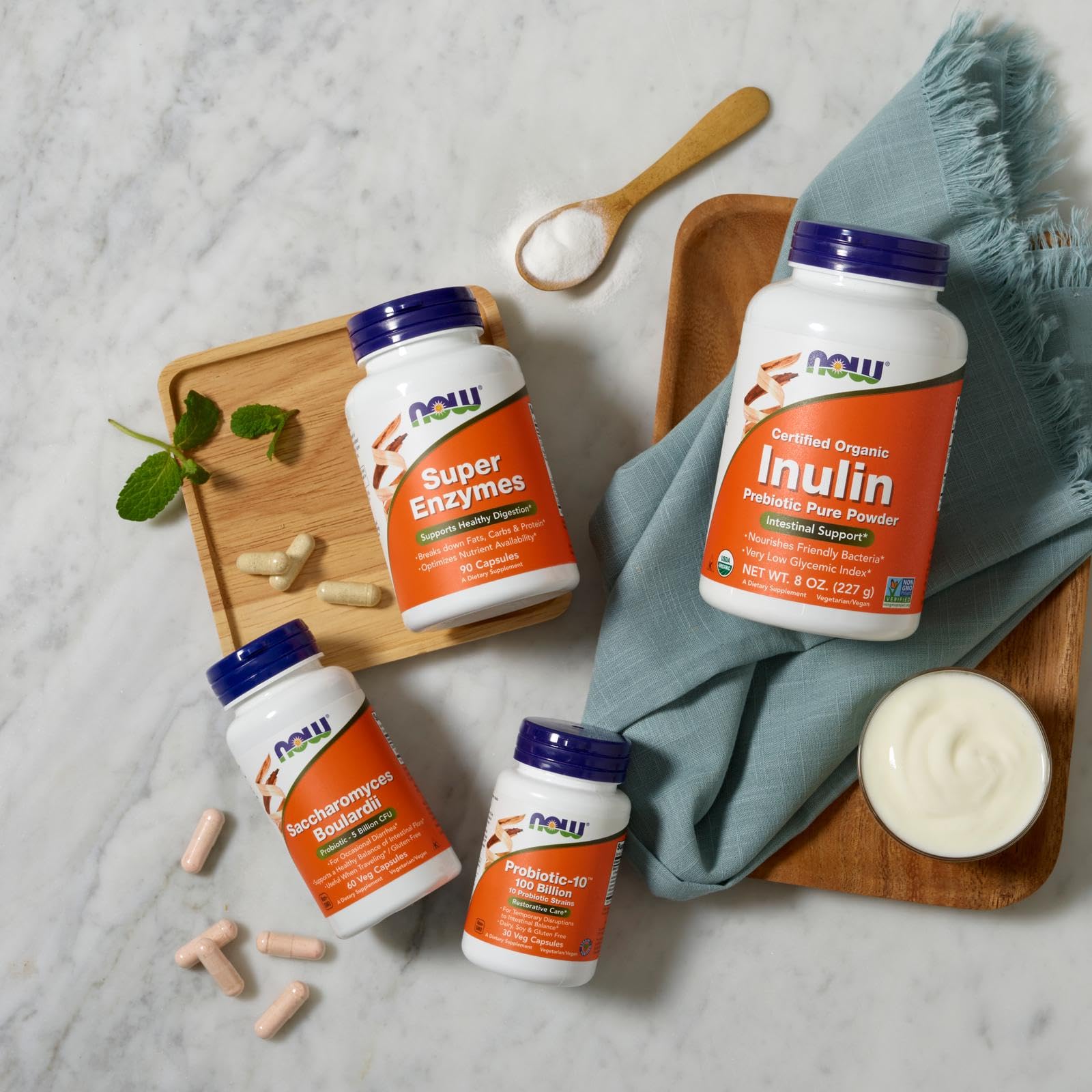 NOW Foods Supplements, Super Enzymes, Formulated with Bromelain, Ox Bile, Pancreatin and Papain,180 Capsules - Nirvana Guru