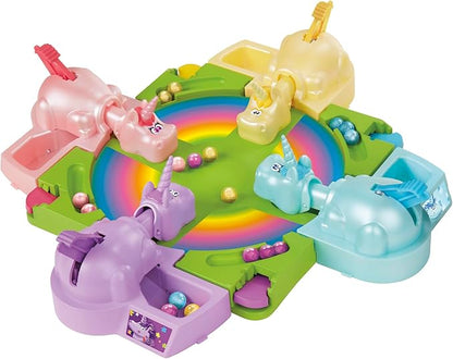 Hasbro Gaming Hungry Hippos Unicorn Edition Pre-School Board Game for Kids Ages 4 and Up; 2-4 Players (Amazon Exclusive) nirvanaguru