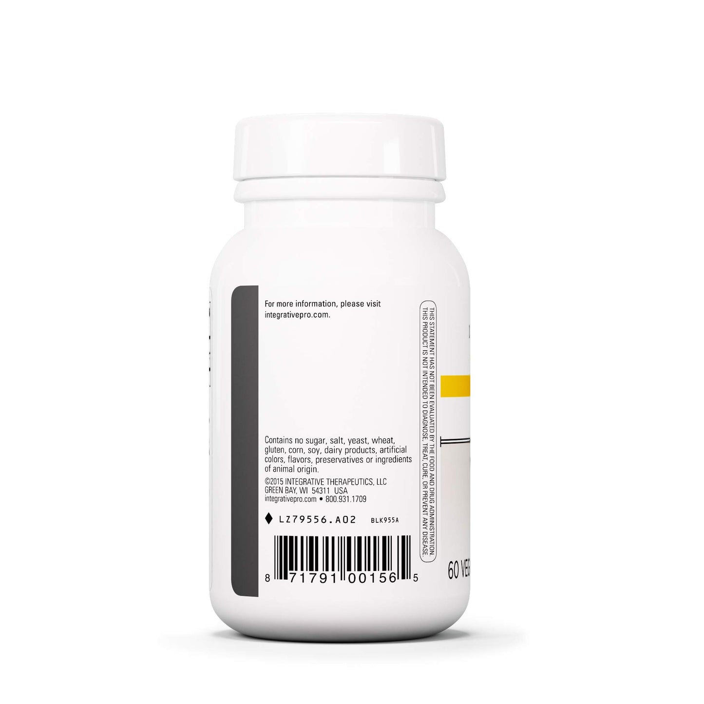 Integrative Therapeutics L-Theanine - L-Theanine to Support a Relaxed State* - Healthy Stress Response* - Vegan & Gluten-Free Amino Acid Supplement - 200 mg, 60 Capsules - Nirvana Guru