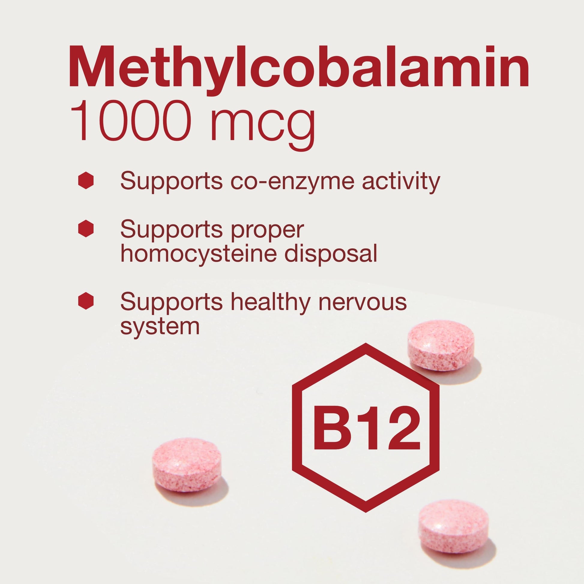 Protocol Methyl B12 5,000mcg - Vitamin B12 for Homocysteine Metabolism* - Supports Brain Health & Healthy Nervous System* - Kosher, Halal & Vegan - 60 Lozenges Nirvana Guru