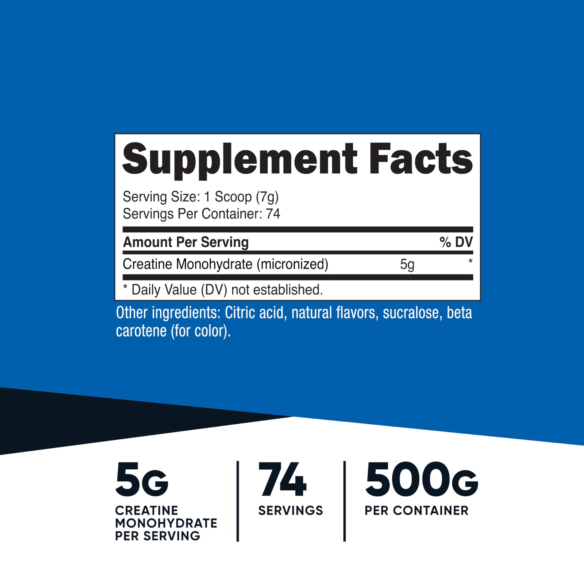 Nutricost Creatine Monohydrate Micronized Powder 500G, 5000mg Per Serv (5g) - 100 Servings, 17.9 Oz Nirvana Guru