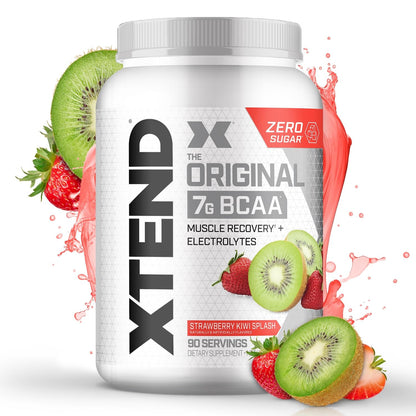 Original BCAA Powder Airheads Candy Flavor, 7g BCAA and 2.5g L-Glutamine, Sugar Free Post Workout Muscle Recovery Drink with Amino Acids for Men & Women, 30 Servings Nirvana Guru