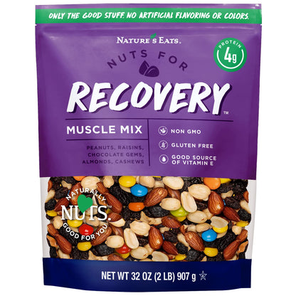 Nature's Eats Recovery, Muscle Mix, 32 Oz Nirvana Guru