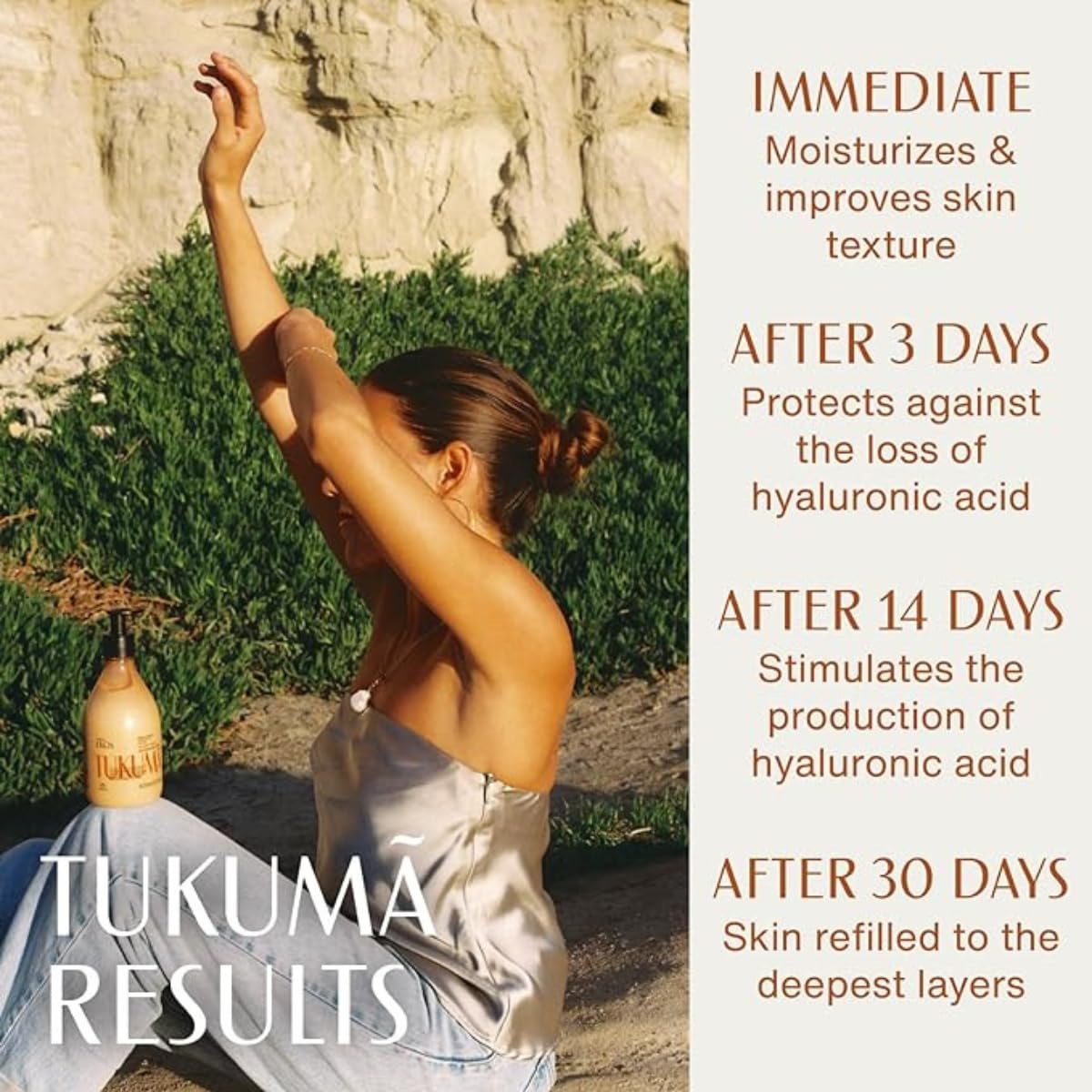 natura - Ekos Tukumã Replenishing Body Lotion - Vegan Skin Care - Moisturize & Improve Skin Texture - Boost Hyaluronic Acid - Brazilian Beauty Secrets - Self Care & Body Care - 13.5 fl oz (400ml) - Nirvana Guru