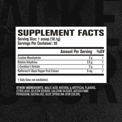 Jacked Factory Growth Surge Creatine Post Workout w/L-Carnitine - Daily Muscle Builder & Recovery Supplement with Creatine Monohydrate, Betaine, L-Carnitine L-Tartrate - 30 Servings, Swoleberry Nirvana Guru