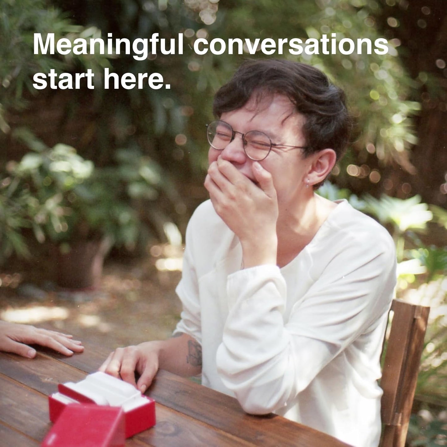 WE'RE NOT REALLY STRANGERS Card Game - 150 Conversation Cards for Couples, Friends, and Strangers - Icebreakers for Game and Date Nights, & Parties - Games for Adults and Teens, Ages 15+, 2-6 Players Nirvana Guru