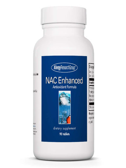 Allergy Research Group NAC Supplement - N-Acetyl-L-Cysteine, Glutathione Precursor, Supports Immune Function, Healthy Mucus Clearance, Free Form Amino Acid, Hypoallergenic - 120 Count Nirvana Guru
