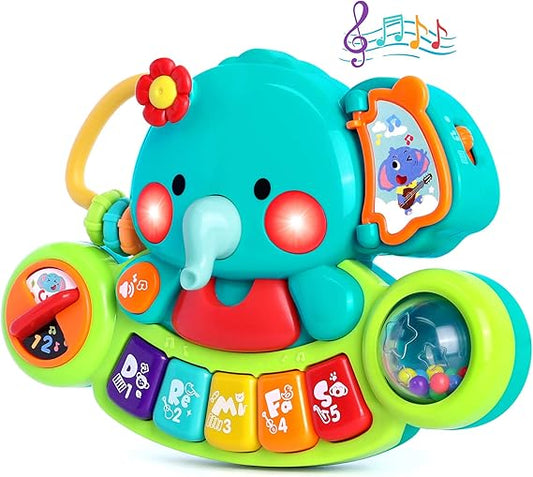 Baby Piano Toy 6 to 12 Months Light Up Music Baby Toys for 0 6 9 12 18 Months Early Learning Educational Piano Keyboard Infant Babies Girl Toy 1 Year Old Boy Girls Gift nirvanaguru