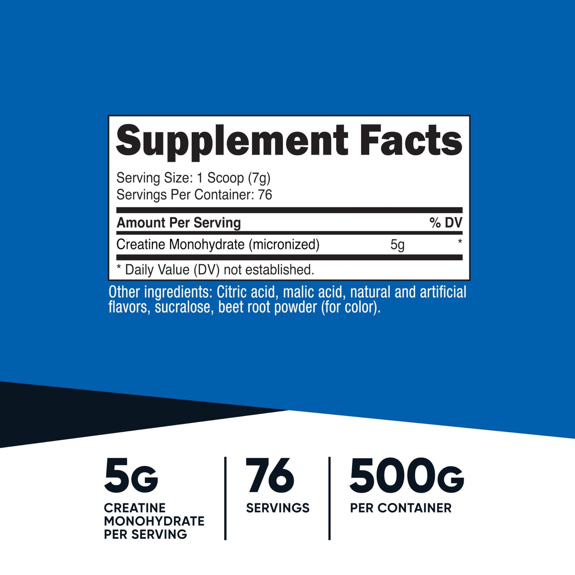Nutricost Creatine Monohydrate Micronized Powder 500G, 5000mg Per Serv (5g) - 100 Servings, 17.9 Oz Nirvana Guru
