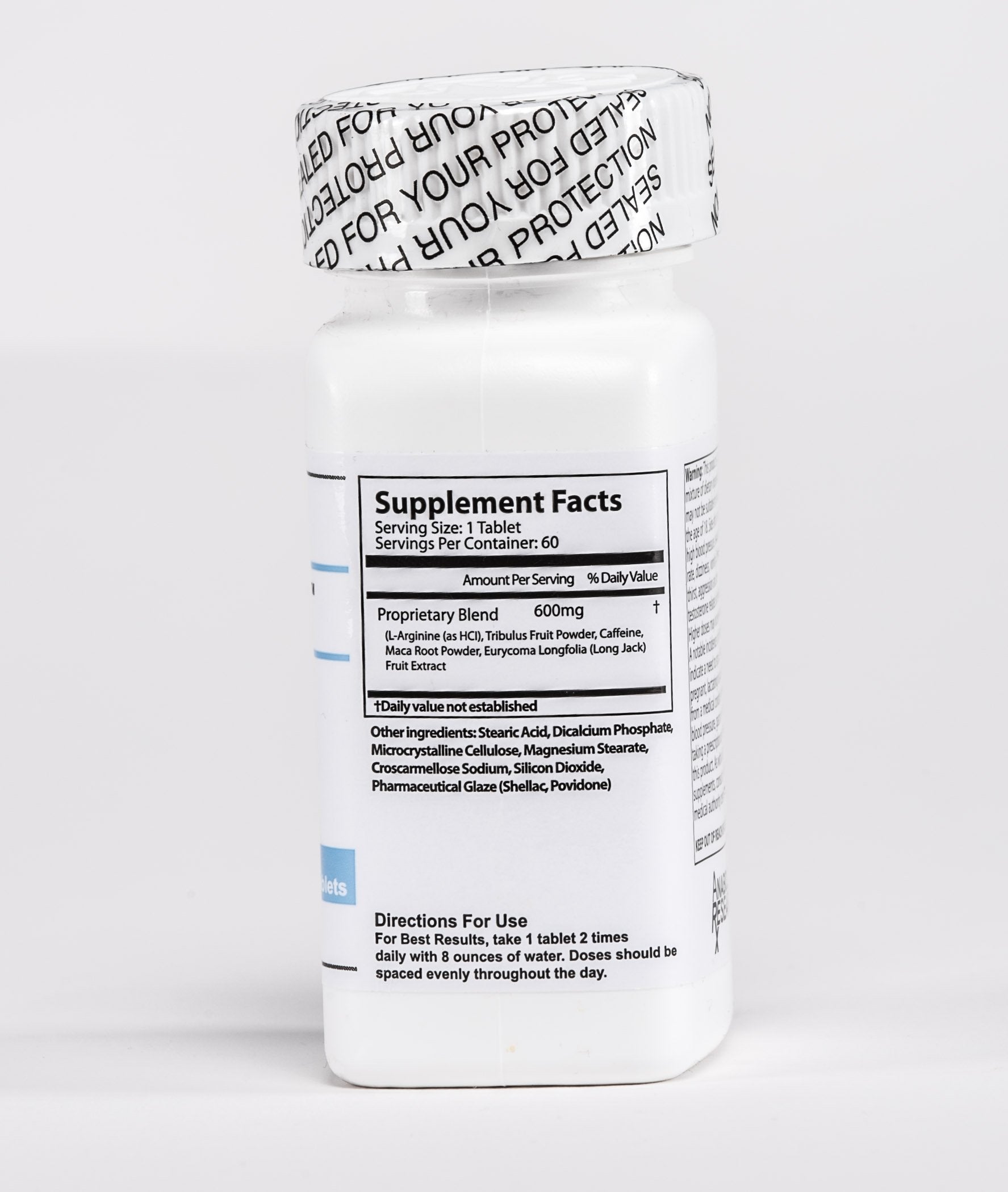 Test-600x - Testosterone Support & Muscle Growth Formula - 60 Tablets - 1 Month Supply Nirvana Guru