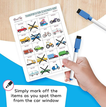 WELL BALANCED Car Bingo - Road Trip Essentials: Car Activities and Games for Kids Ages 4-8 nirvanaguru