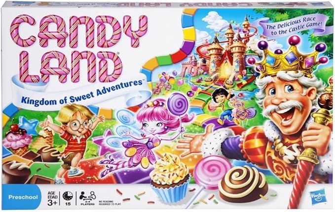 Hasbro Gaming Candy Land Board Game – Kingdom of Sweet Adventures for Kids Ages 3 & Up | Classic Preschool Game Night Fun (Amazon Exclusive) nirvanaguru