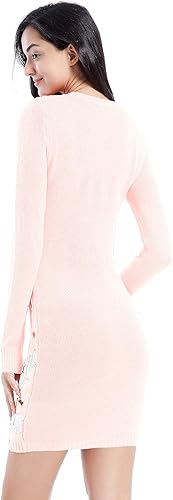 v28 Varied Ugly Christmas Sweater for Women Funny Reindeer Knit Sweaters Dress nirvanaguru