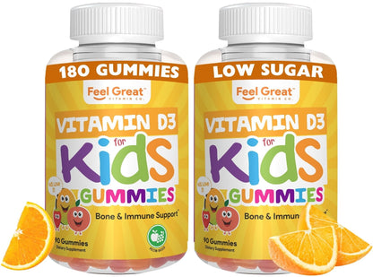Feel Great Vitamin Co. Complete DHA Gummies for Kids | with Omega 3 6 9 + DHA, Vitamin C | Supports Healthy Brain Function, Vision & Heart Health | Gluten Free, Vegetarian | 60 Gummies Nirvana Guru
