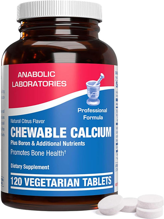 Chewable Calcium Supplement for Women - Clinical Bone Supplement with Chewable Calcium with Vitamin D Magnesium and Boron Complex for Bone Health & Strength Support - Made in The USA - 30 Servings Nirvana Guru