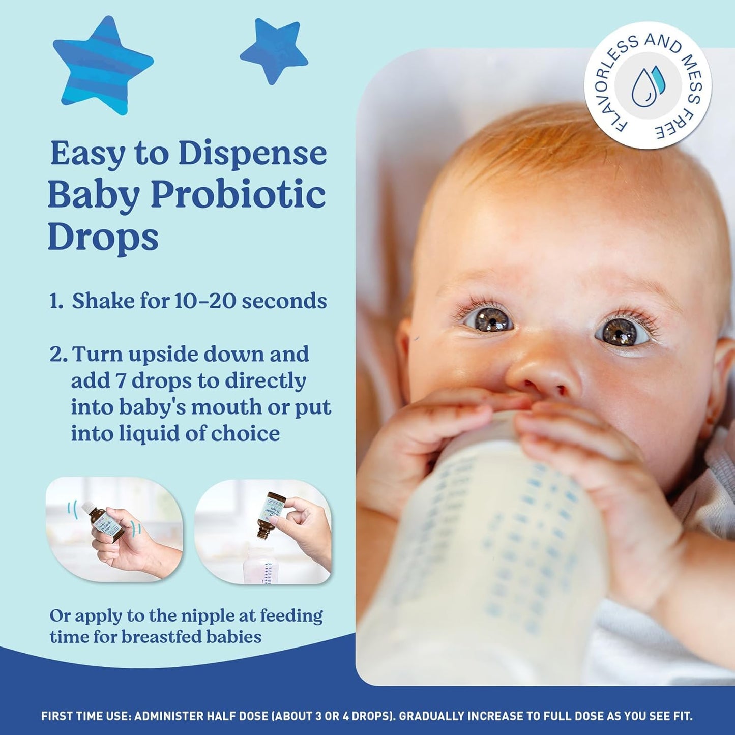 Lovebug Award Winning USDA Organic Probiotic for Infants & Babies | Helps with Colic, Reflux, Diarrhea, Constipation & Gas | Multi-Strain 5 Billion CFU | Liquid Drops | Ages 0-24 Months Nirvana Guru