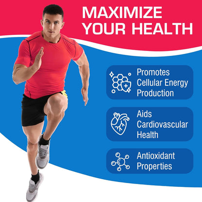 High Absorption CoQ10 200mg Softgels - Clinical Formula Coenzyme Q10 200mg for Skin Heart Energy Antioxidant and Brain Support - Easy to Swallow - Made in The USA in cGMP Facilities - 30 Servings Nirvana Guru