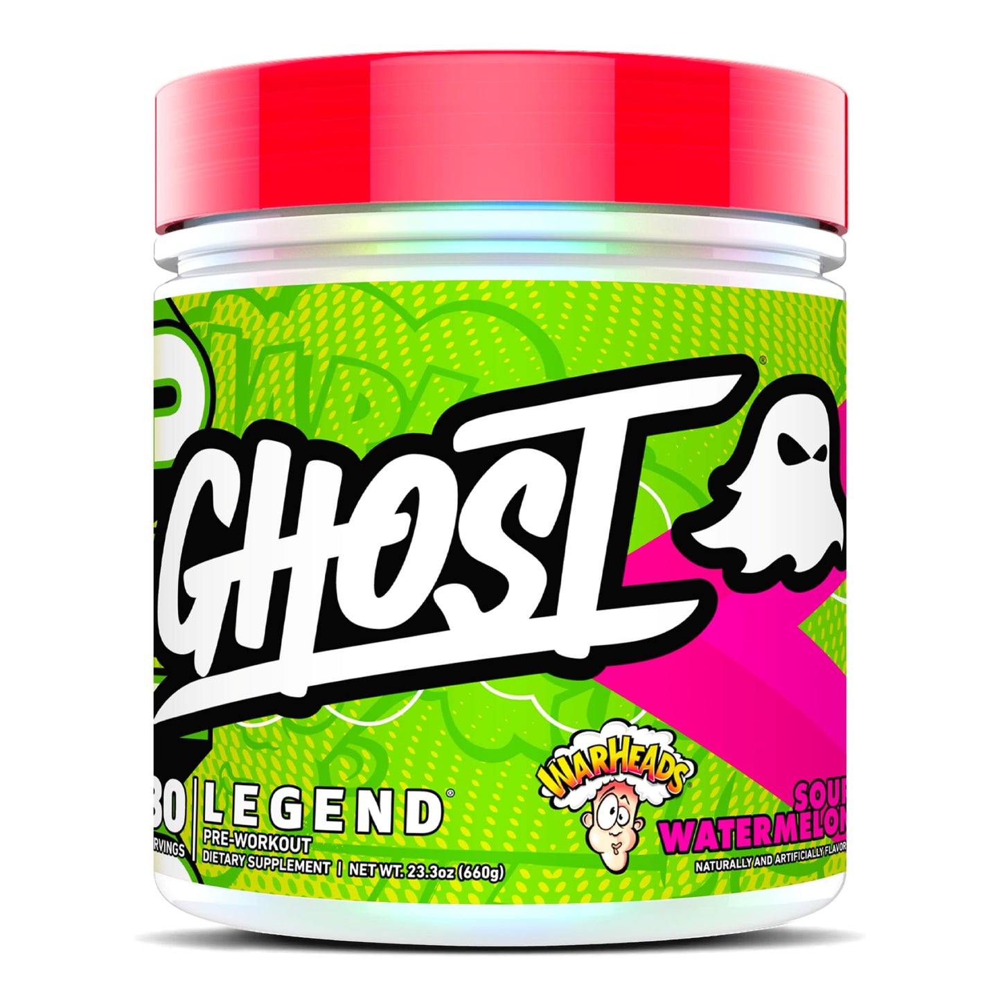 GHOST Legend Pre-Workout Powder, Blue Raspberry - 30 Servings – Pre-Workout for Men & Women with Choline, L-Citrulline, & Beta Alanine for Energy & Focus Nirvana Guru