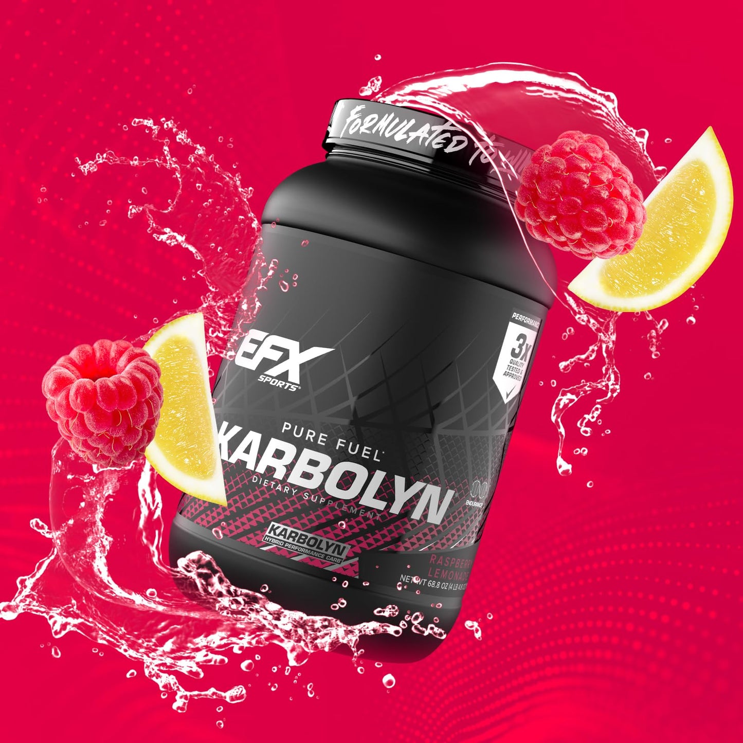 EFX Sports Karbolyn Fuel | Fast-Absorbing Carbohydrate Powder | Carb Load, Sustained Energy, Quick Recovery | Stimulant Free | 39 Servings (Neutral) Nirvana Guru