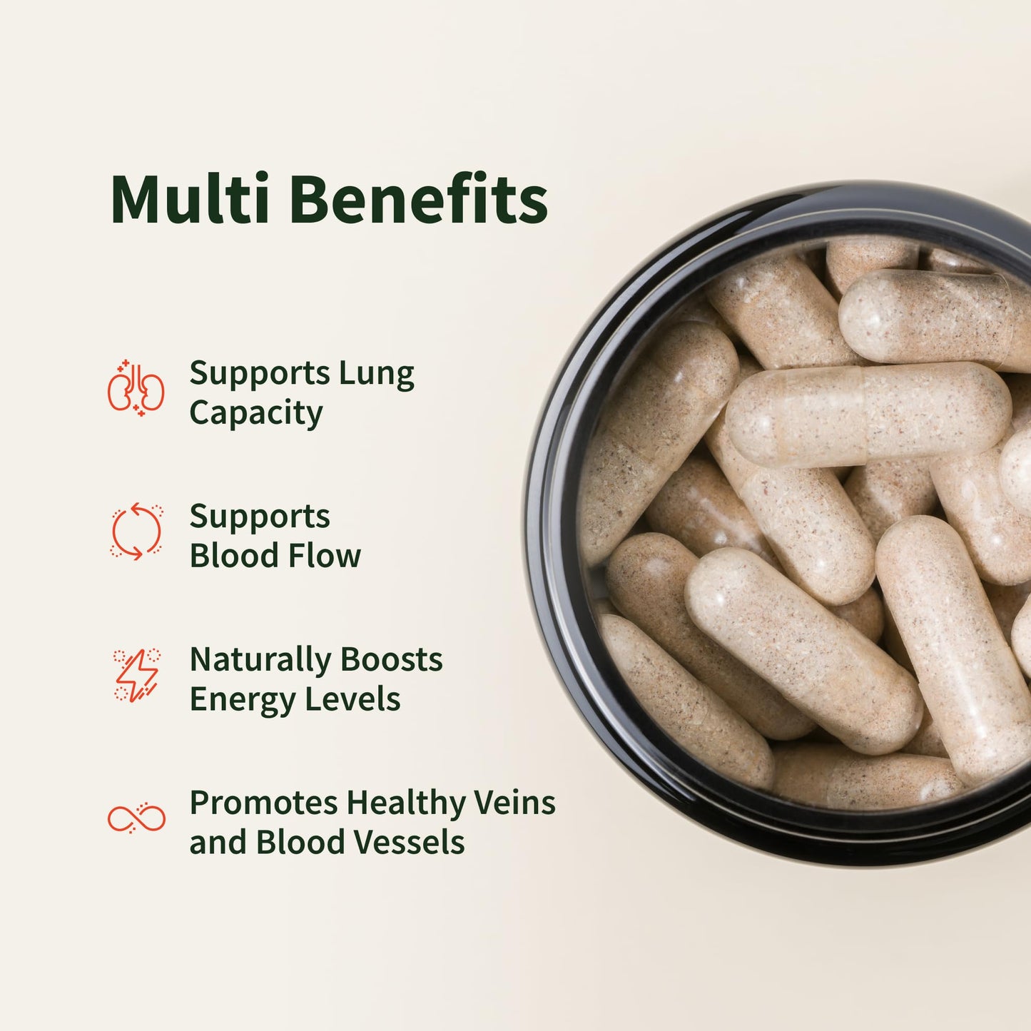 Snap Supplements Nitric Oxide Booster Supplement with L Arginine and L Citrulline Essential Amino Acids and Ginseng Root, Energy, Heart Health, Muscle Growth & Circulation Support, 90 Capsules - Nirvana Guru