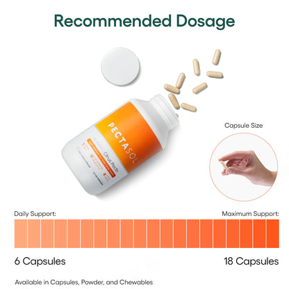 PectaSol Modified Citrus Pectin – 270 Capsules – Total-Body Health Supplement to Support the Heart, Immune System, Inflammation Response & Healthy Aging + Maintain Healthy Galectin-3 Levels - Nirvana Guru