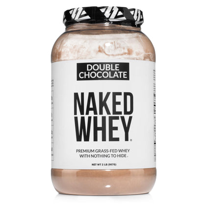 NAKED Whey Vanilla Protein Powder - Only 3 Ingredients - Grass Fed Whey Protein Powder, Vanilla Flavor, and Organic Coconut Sugar, No GMO, No Soy, and Gluten Free - 24 Servings