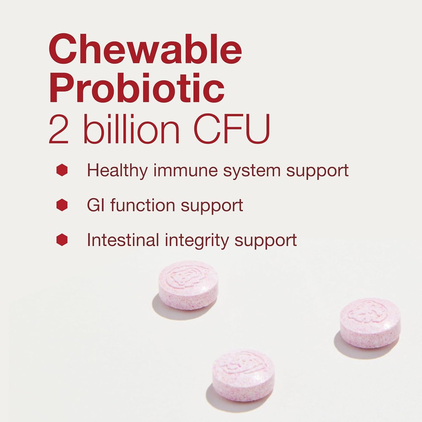 PROTOCOL FOR LIFE BALANCE Chewable Probiotic - 2 Billion CFU - Digestive Health & Immune System Support - Xylitol & Sorbitol - Lactobacillus Rhamnosus Probiotic - Halal & Vegan - 90 Chewables Nirvana Guru
