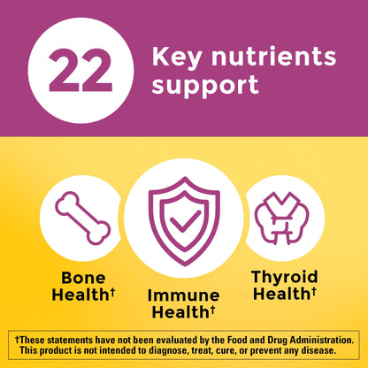 Nature Made Multivitamin For Her 50+ with No Iron, Womens Multivitamin for Daily Nutritional Support, Multivitamin for Women, 90 Tablets, 90 Day Supply - Nirvana Guru