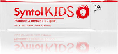 Arthur Andrew Medical, Syntol Kids, Daily Probiotic Supplement for Digestive Health and Young Immune Systems, No Sugar or Artificial Sweeteners, Berry Flavor, Vegan, 30 Sachets Nirvana Guru
