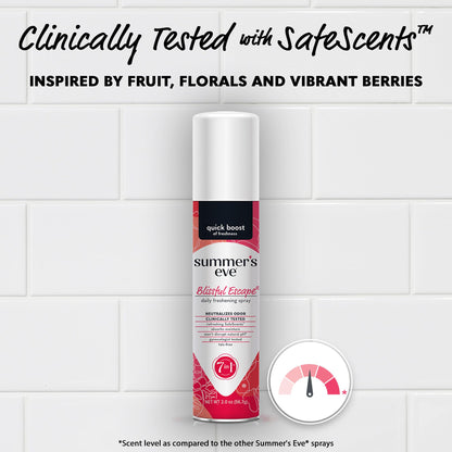 Summer's Eve Blissful Escape Daily Refreshing Feminine Spray, 2 oz Nirvana Guru