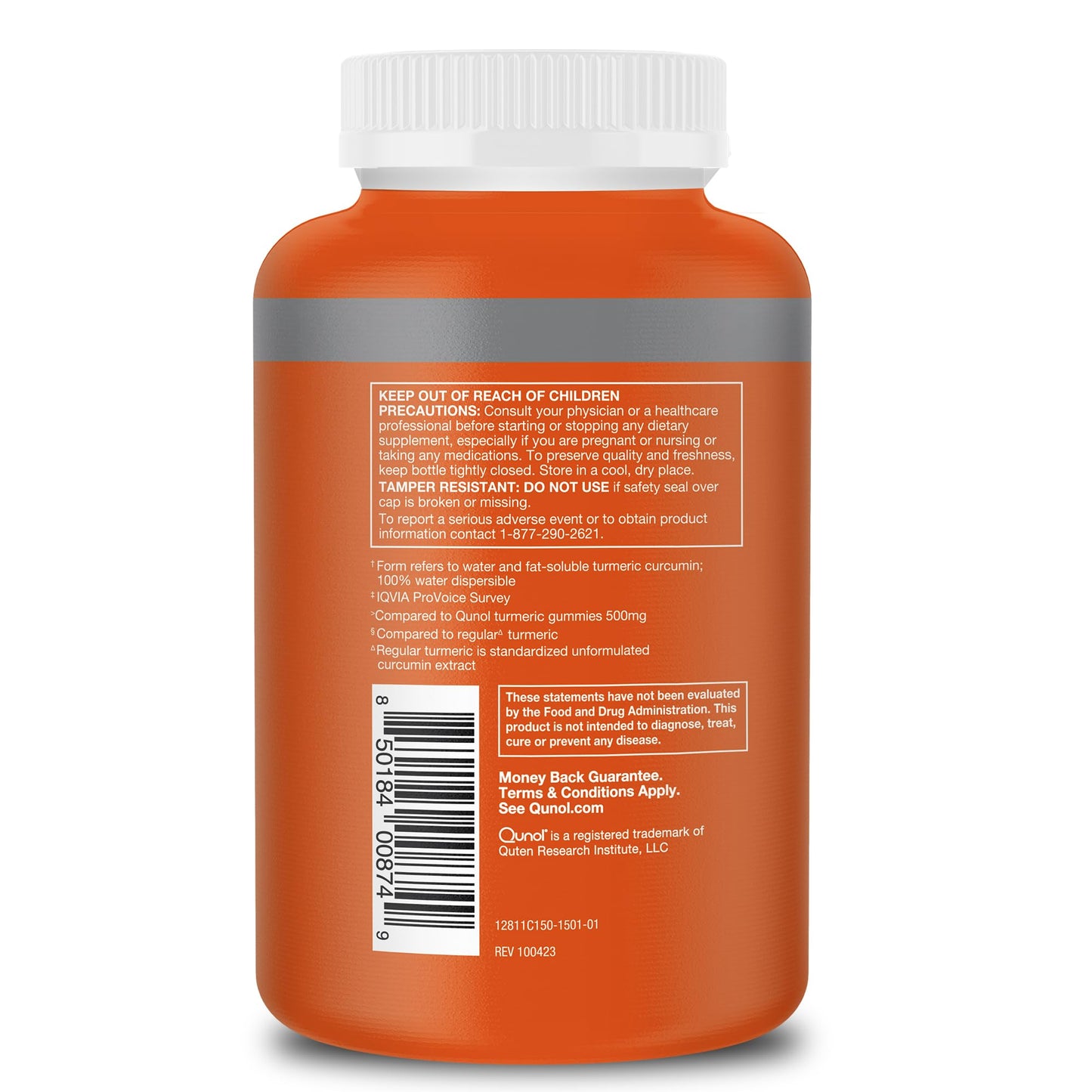 Qunol Turmeric Curcumin Supplement, 1000mg with Ultra High Absorption, for Joint Support, Extra Strength Capsules, 150 Count Nirvana Guru
