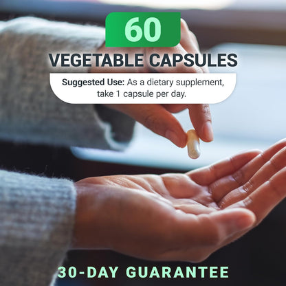 Dr. Berg Natural Vitamin B1 B6 B12 Complex - Allithiamine Vitamin B1 Supplement with 8 Essential Vitamin B Complex for Men & Women Including Thiamin, Niacin, Folate, Magnesium & More - 60 Capsules - Nirvana Guru
