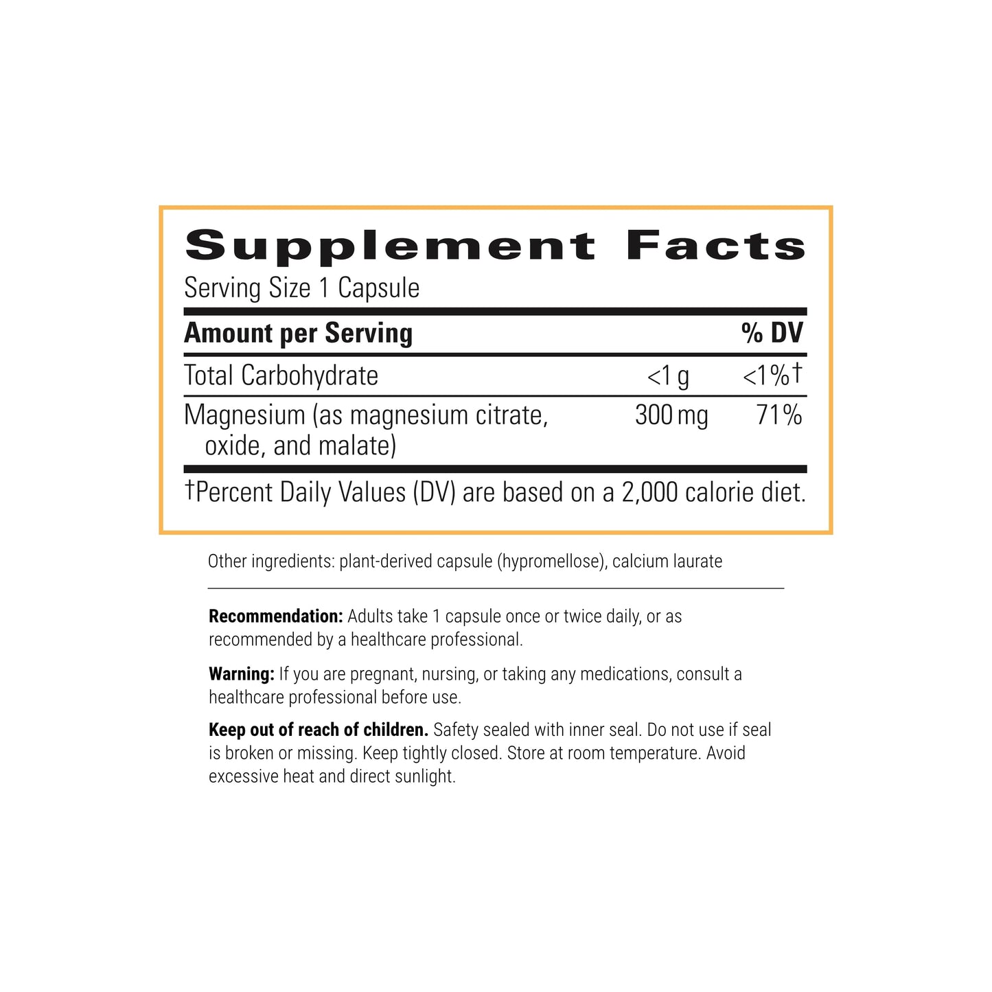 Integrative Therapeutics Tri-Magnesium - Supports Healthy Bones & Teeth* - Supports Cardiovascular & Neurological Function* - Promotes Calm* - 90 Capsules - Nirvana Guru