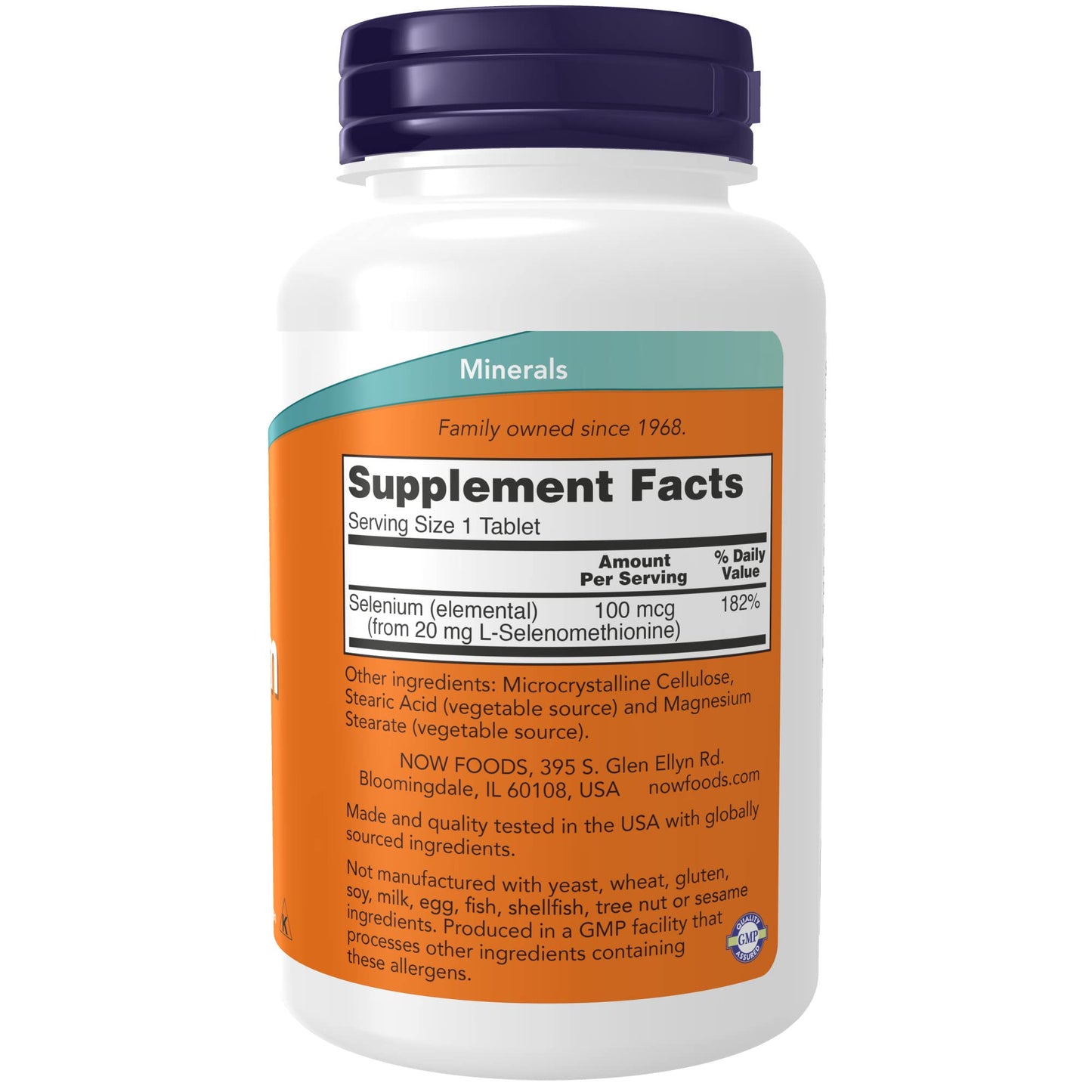NOW Supplements, Selenium (L-Selenomethionine) 100 mcg, Essential Mineral*, 100 Tablets - Nirvana Guru
